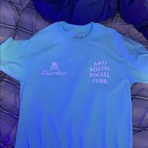 Anti social social club x Neighborhood collab tee